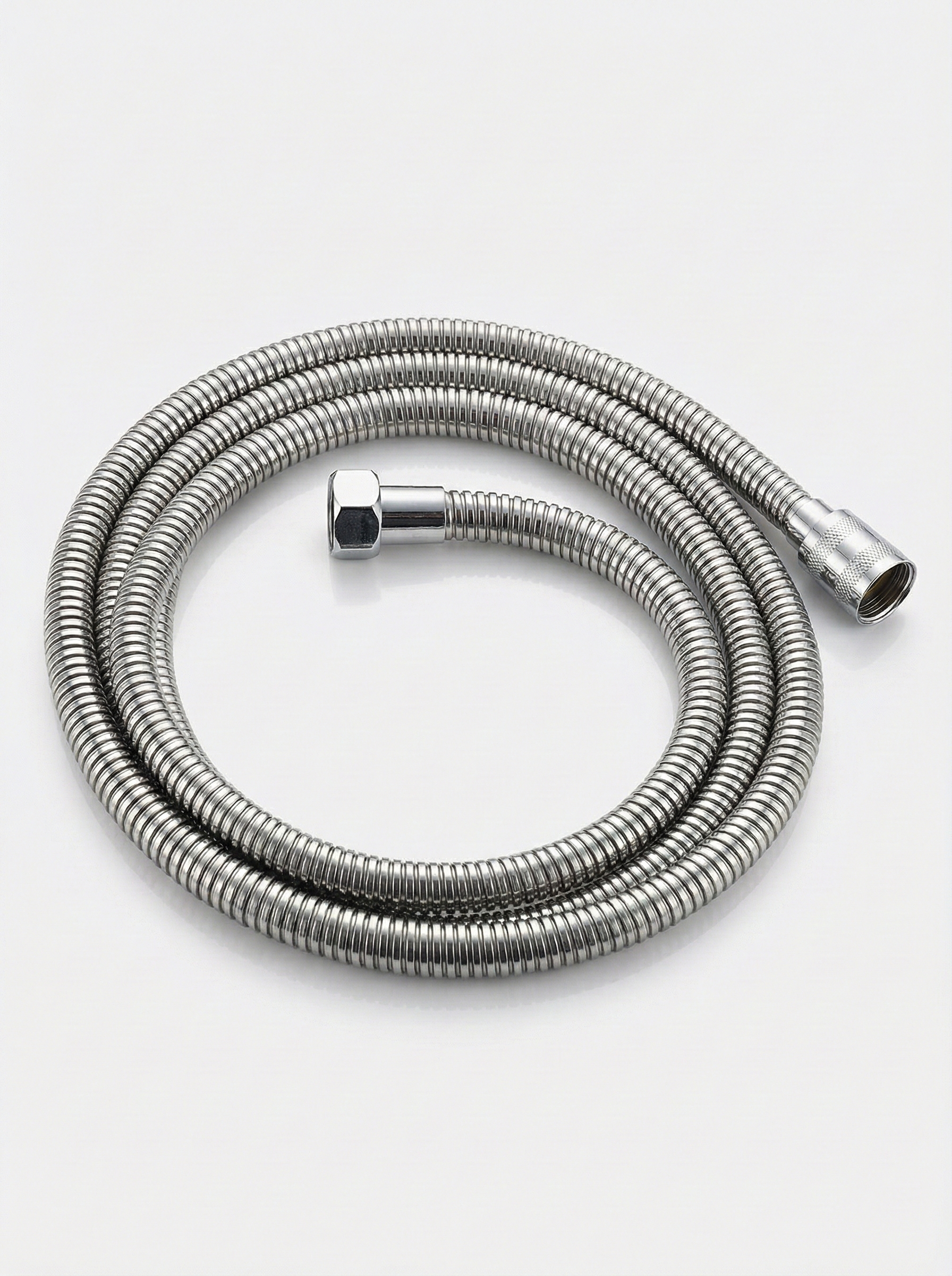 1 flexible douche chrome inox (bonne)